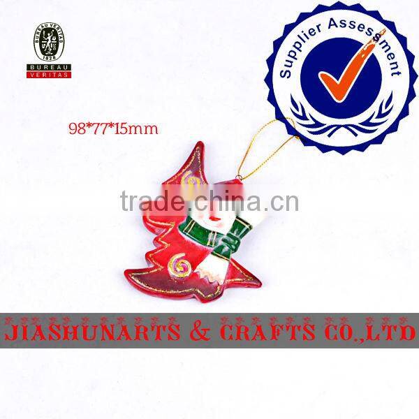 Christmas Tree Snowman Ceramic Wall Ornaments