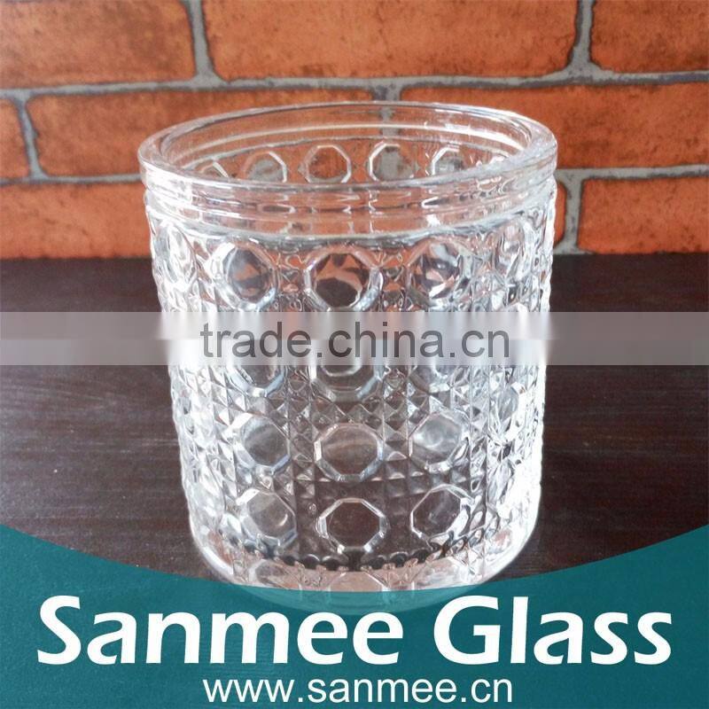 Delicate Style Glass Jar Promotion Glass Gift