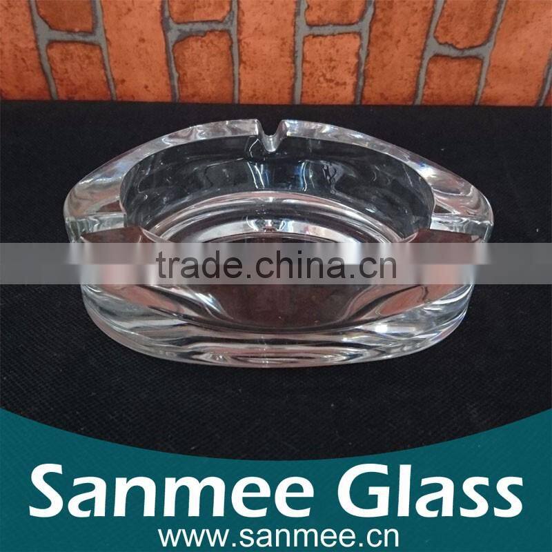 Transparent Murano Glass Ashtray Personalized Ashtray