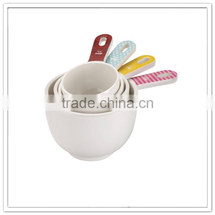 Very cheap gift items plain colorful ceramic like bowl with handle, cheap houseware items