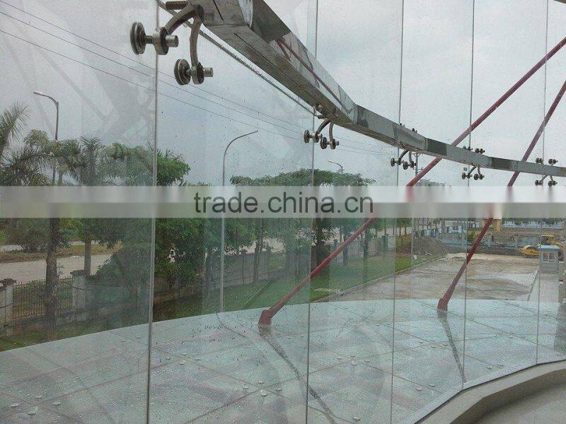 Tempered Clear Glass Spider System