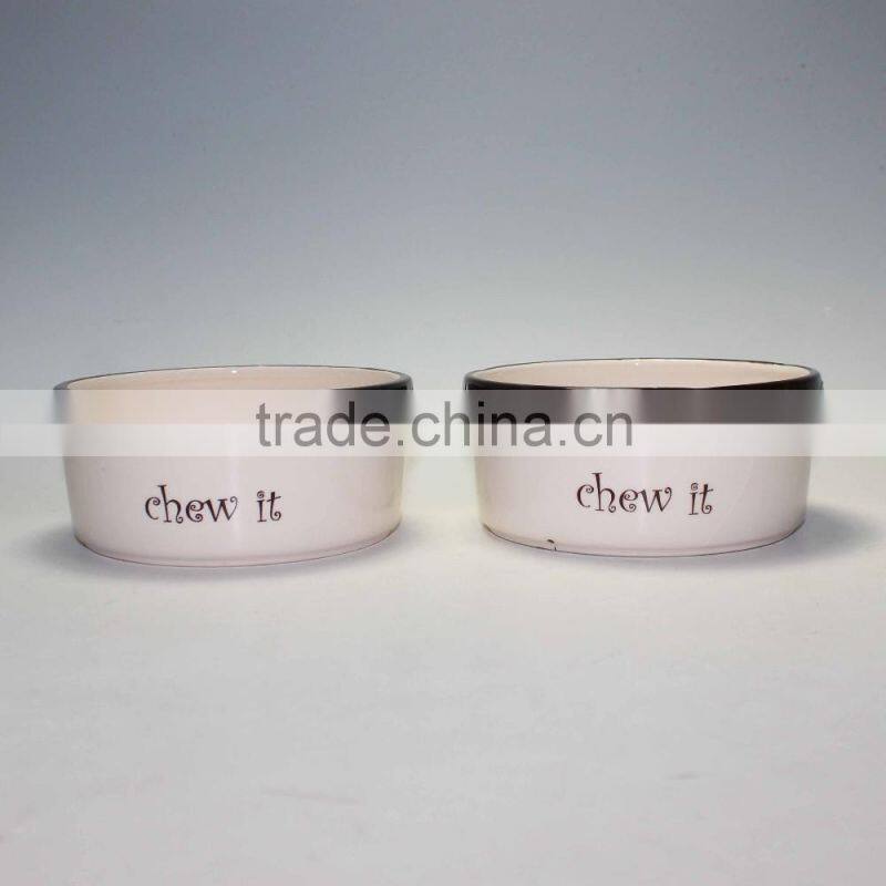 Signature Housewares Pooch Dog Bowl