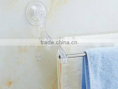plastic double towel rack with sucker