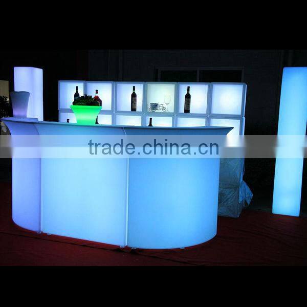 led fashion light bar counter/led bar table