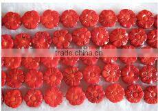 14mm original red flat coral