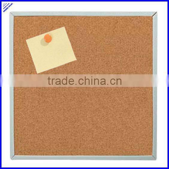 Cheap square shaped cork in board squares,cork memo coard