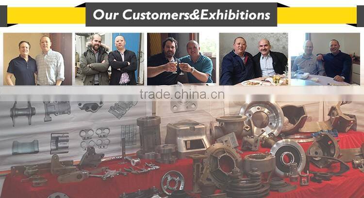 Precision lost wax investment customized steel casting