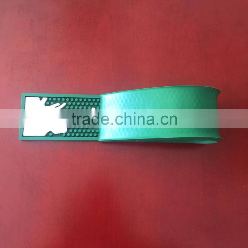 Custom trendy spft pvc beer bar mat