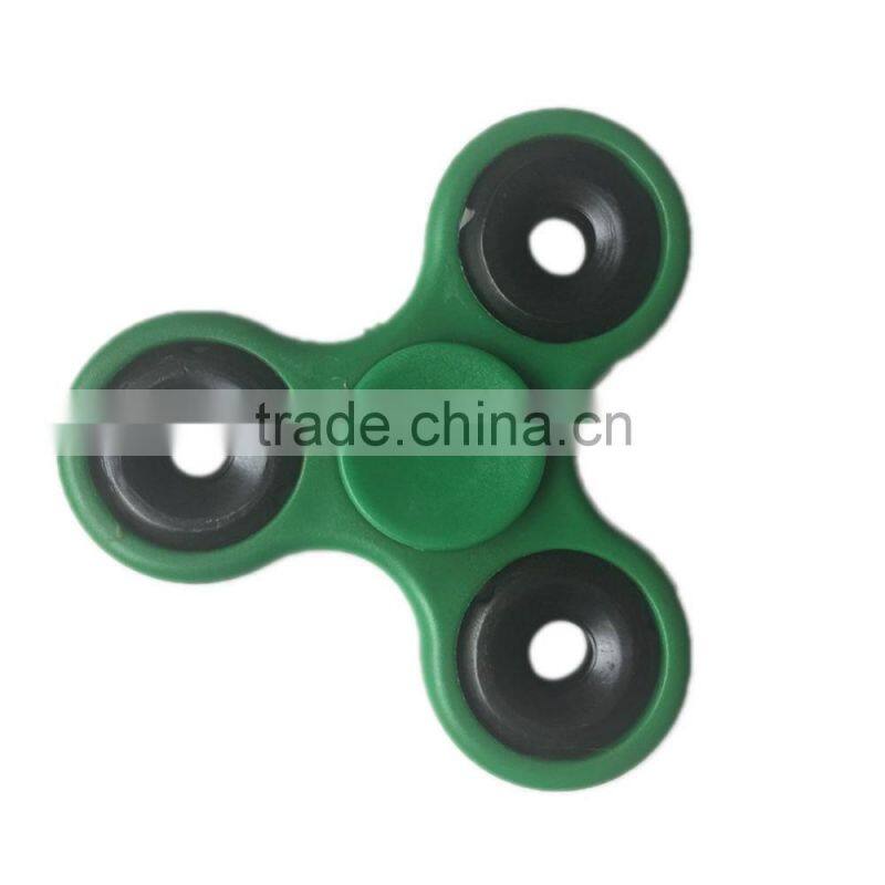 2017 Shine LED Hand Spinner Tri Fidget Finger Spinner EDC Spin Stress Focus Desk Toy