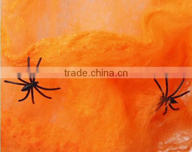 halloween party decorations cobweb with spiders