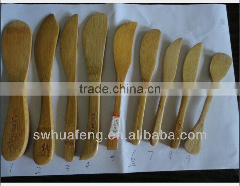 2014 Fashion bamboo Butter Knife