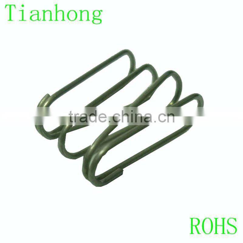 Wire forming spring made of carbon steel