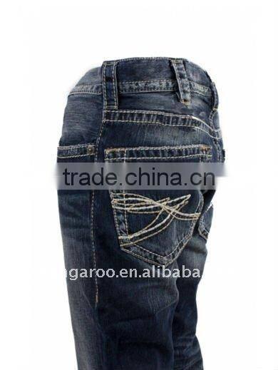 2017 Mens 98%cotton 2%spandex woven fashion jeans