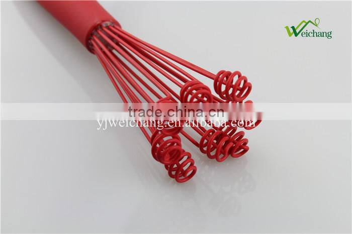 WCR293 Egg whisk Silicone Wire Whisk, Egg Frother, Milk & Egg Beater Blender 10" hot sales