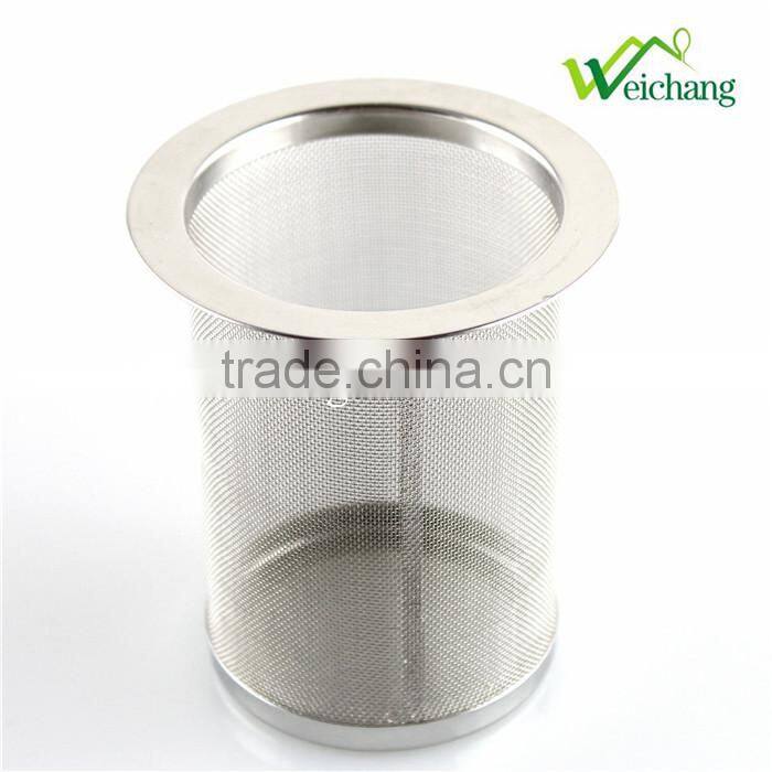WCZ120 Good quality Hot sale Stainless Steel Mesh Tea tools Tea Strainer Tea Infuser Rust Resistant