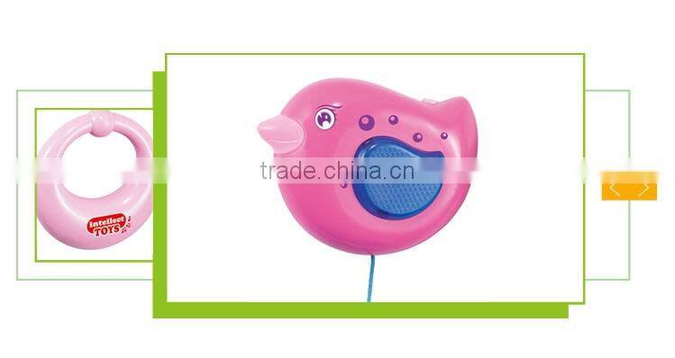 Most popular cartoon musical plastic bird toys for kids