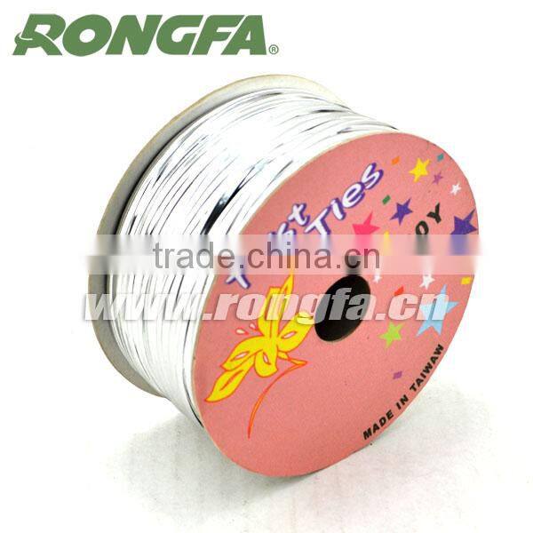 foctory direct sale candy use spooled golden plastic twist tie supplier