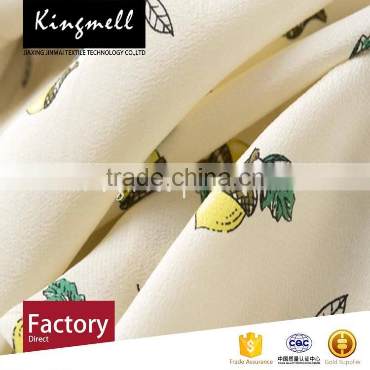 Customized digital silk print on garment and textile printing service