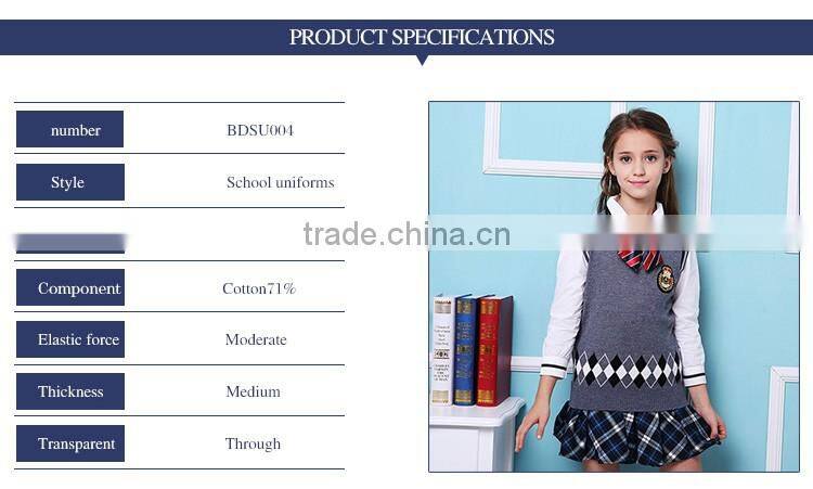 Unisex School Uniform Winter Vest For Boys And Girls