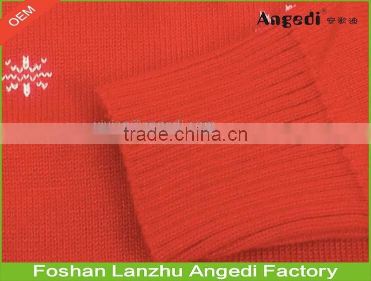 fashion Christmas apparel Christmas Santa Claus Jacquard Jumper xmas pullover sweater