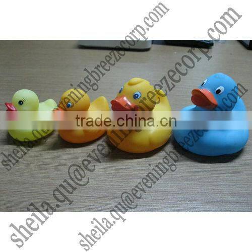 8cm promotional purple plastic duck , floating purple vinyl duck, purple duck bath toy