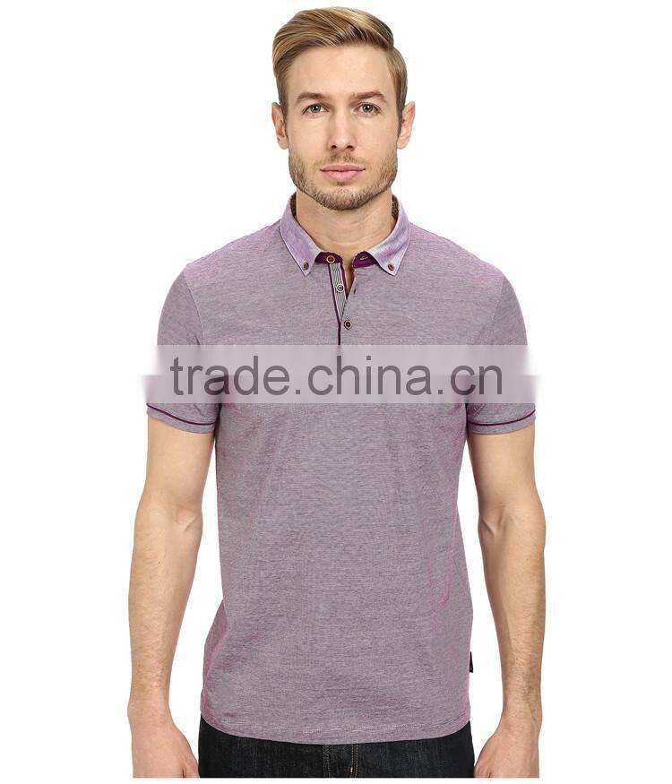 2015 latest custom mens microfiber polo shirt from factory cheap wholesale