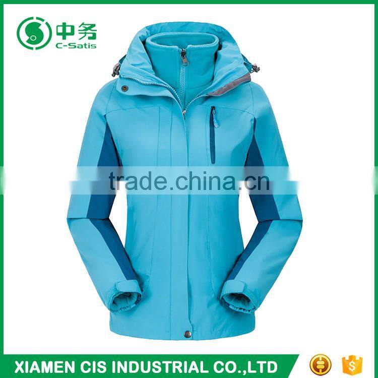 Custom Logo Design Windproof Waterproof Women Climbing Mountain Jacket