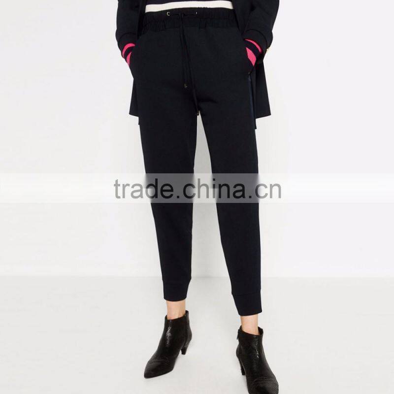 New design women fashion apparel euro classic harem pants wholesale