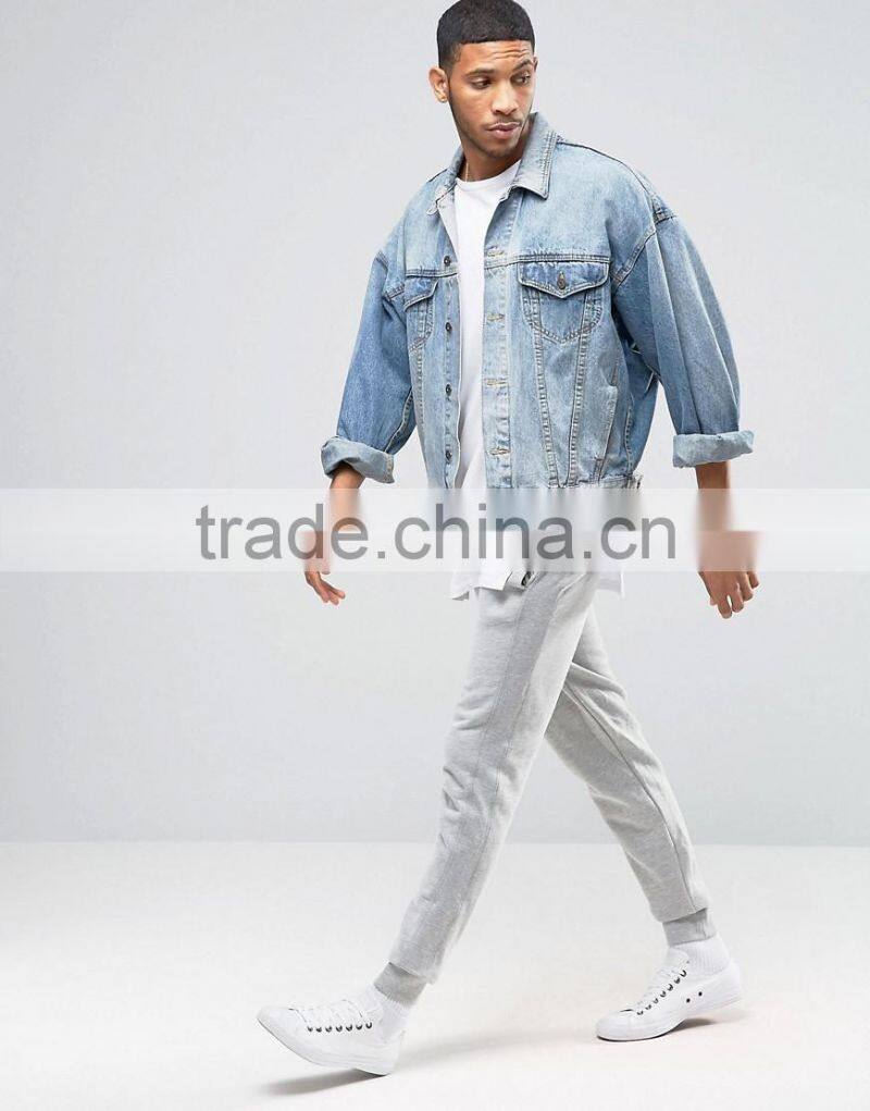 high quality sweat pant french terry pants gym fit joggers