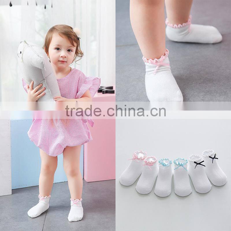 100% Cotton Baby Socks Newborns Candy Male Female Kid's Children Socks Baby Boy And Girl Short Floor Socks