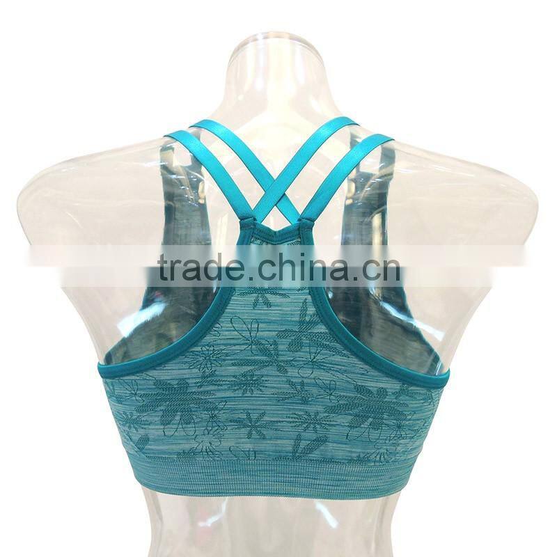 2016 New Fitness Bra Women Underwear Seamless Sports Bra Lingerie Sexy Yoga Bra