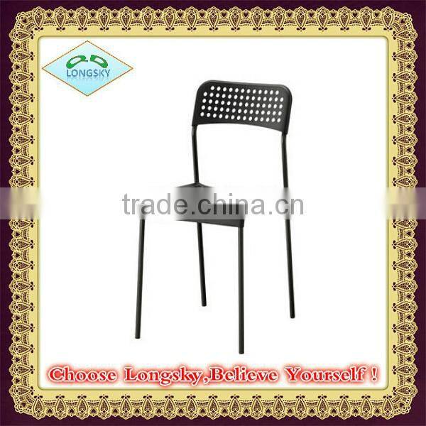 Hot sale bird nest design metal frame plastic chairs garden chairs outdoor furniture