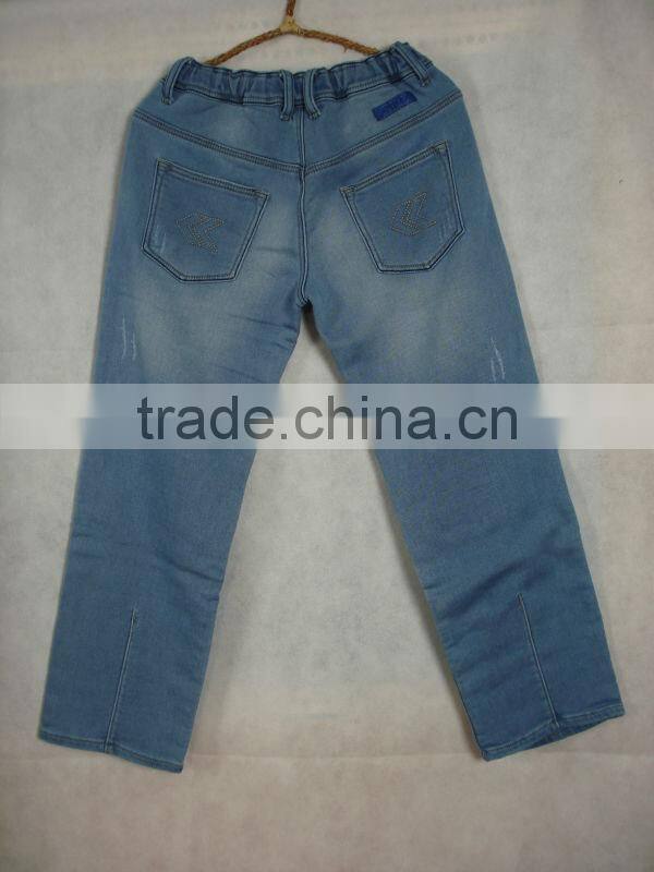 comfortable fabric light blue cowboys denim sport wear