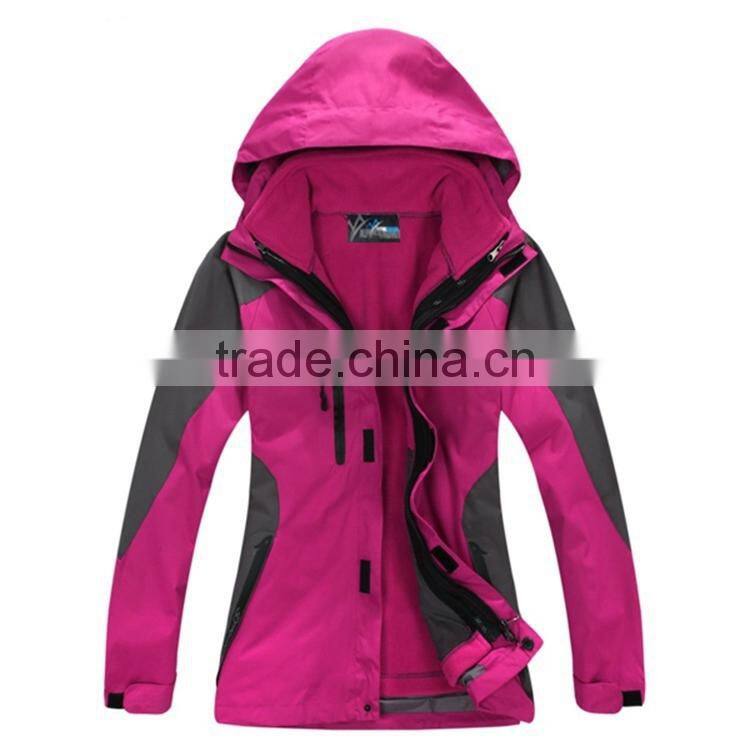 Hot China factory italian leather jacket women