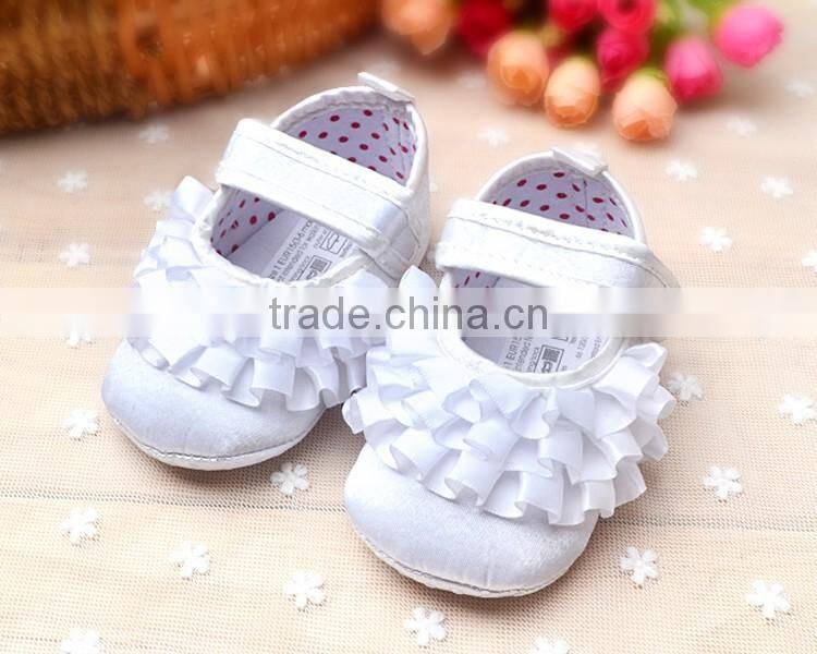 Lovely princess style ribbon baby girl's booties