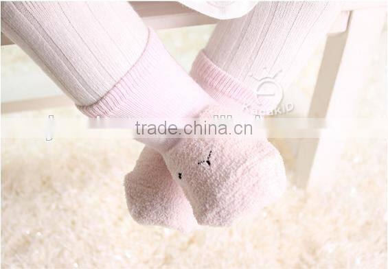 cute baby cotton socks, silicone print baby socks