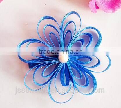 beautiful hair clips, hair bows for baby girl, kids ribbon bow hair clip