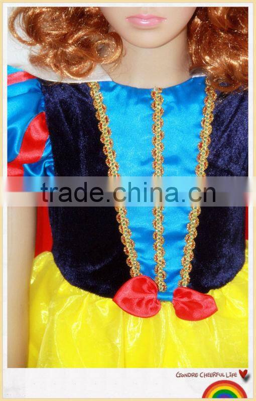 Girls Kids SNOW WHITE Fancy Dress Costume Fairy Princess Outfit Dress party dress