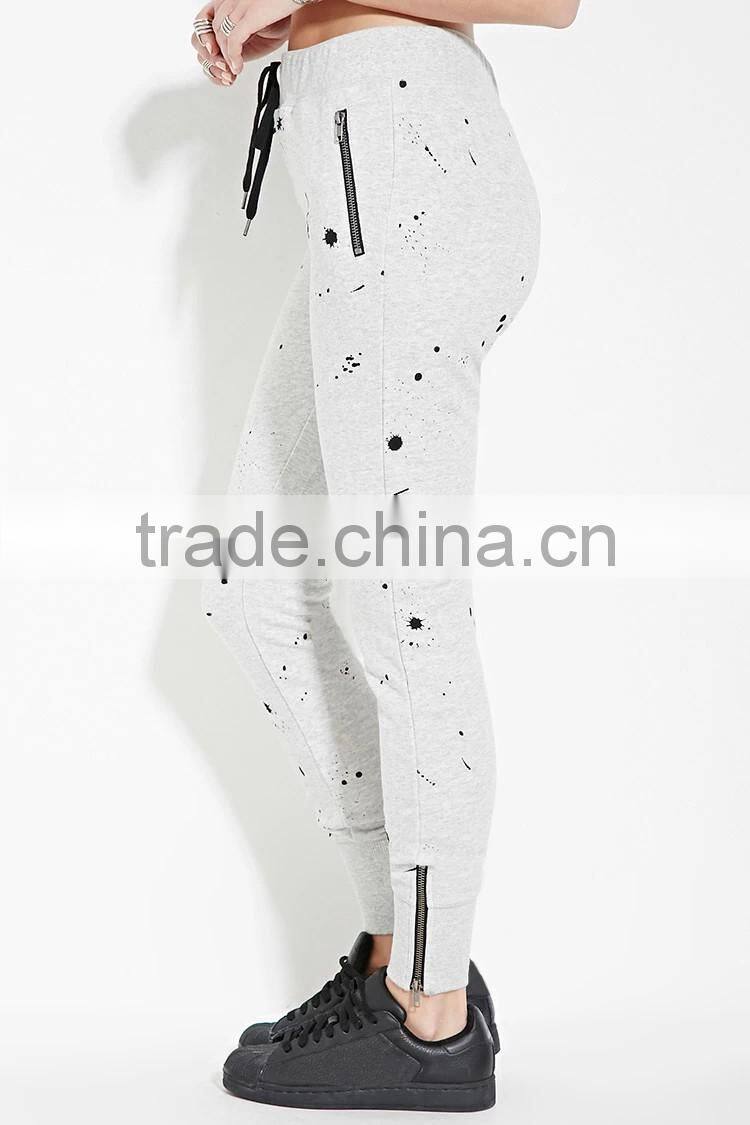 2017 Guangzhou Shandao OEM Factory Direct Sale Sublimation Printed Lady Casual Pants