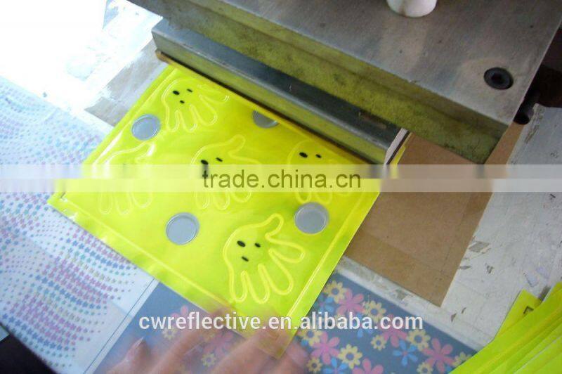 high visible self adhesive glow in the dark bike vinyl sticker decal