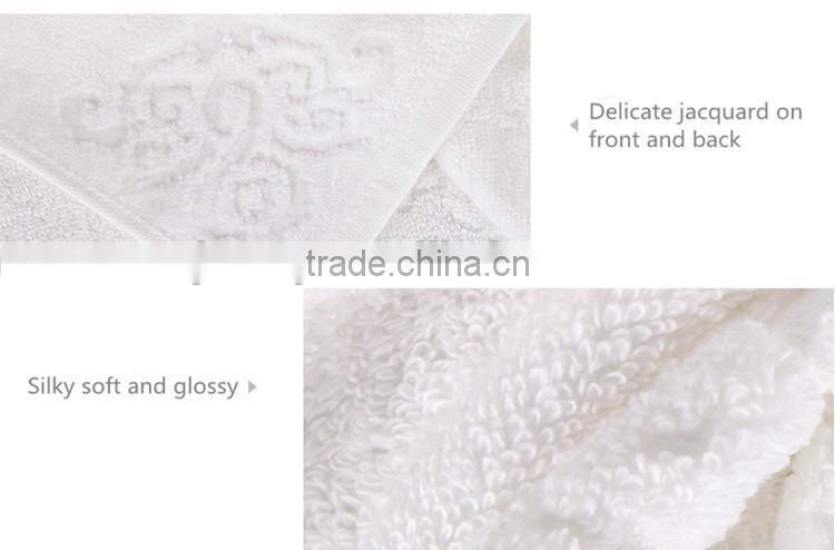 Face towel jacquard ebossed super absobant adult personalized