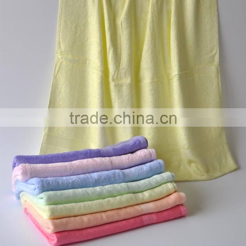 China Factory Supplier 2016 Hot Seal 70% Bamboo 30% Cotton Bath Towel for Bathroom