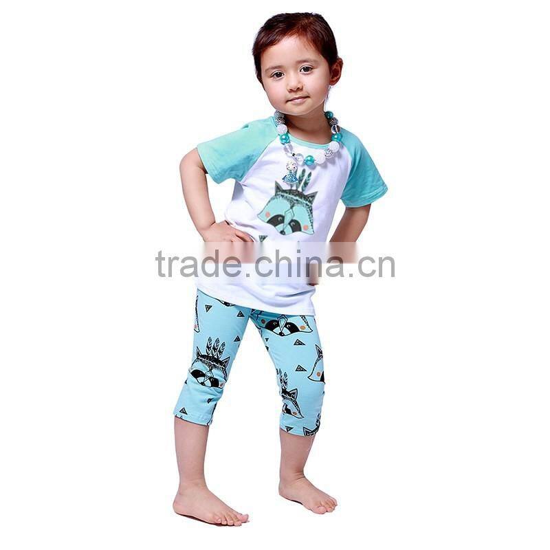 2016 New Kids Outfit with Fox Face on Chest