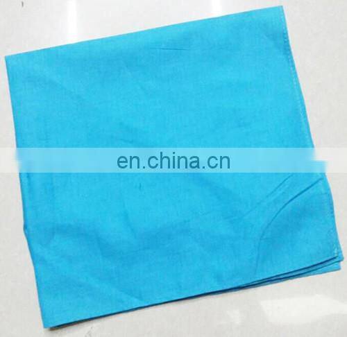 55cm*55cm Hip Hop 100% Cotton Cowboy Plain Solid Color Head scarf Bandana