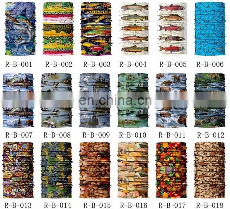 Promotional Custom Wristband Sublimation Printing Magic Scarf For Fashion