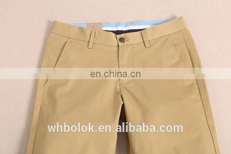 OEM wholesale casual pants men high quality men's chino pants