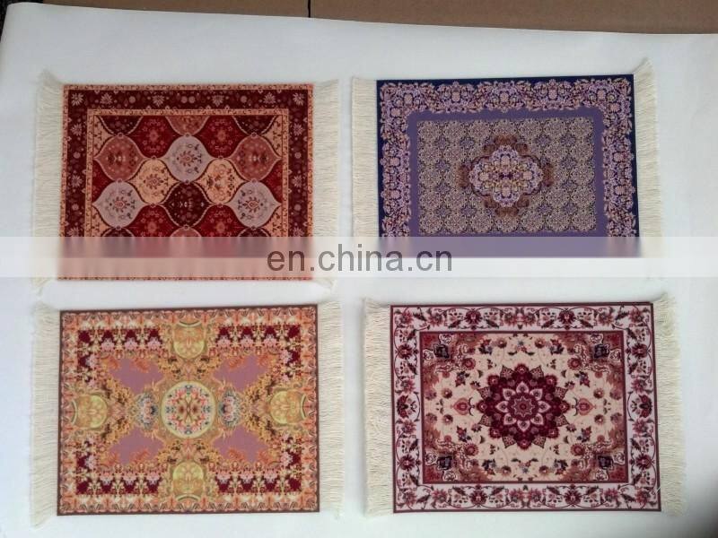 fabric mouse pad,rug carpet mouse pad