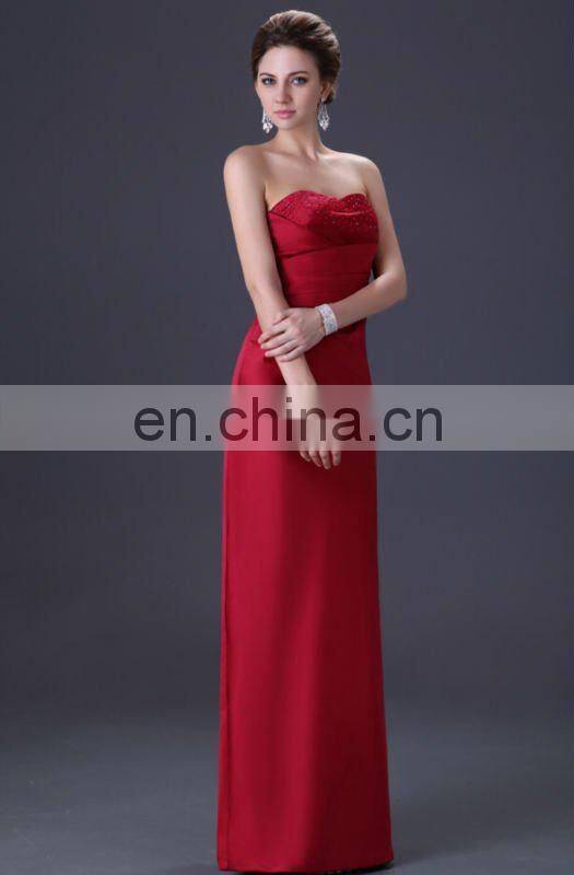 Grace Karin Sexy Long Red Evening Dresses CL3142