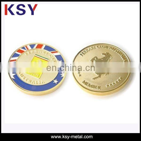 Custom metal/zinc alloy medal for souvenir