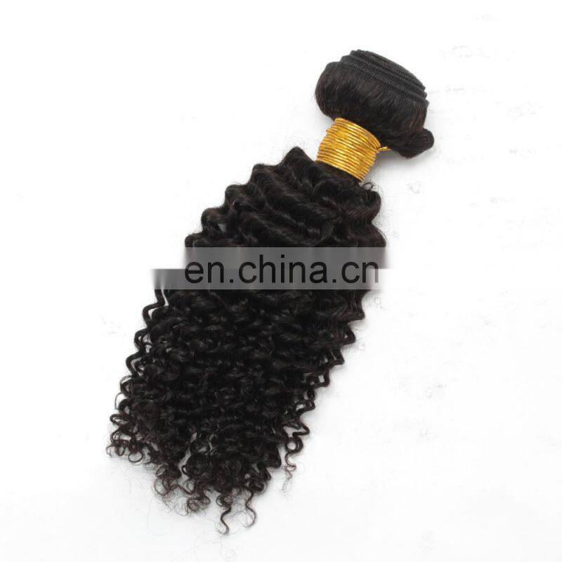 8A virgin hair kinky curly 100% natural original brazilian human hair for black women